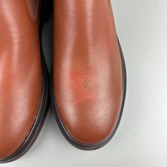 Madewell The Benning Chelsea Boot in Warm CInnamon Brown - Picture 4 of 8